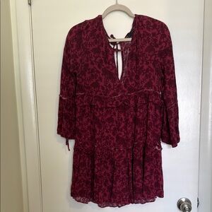 American Eagle Paisley Floral Dress